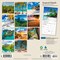Plato; Tropical Islands | 2027 7 x 14 Inch (Hanging) Monthly Mini Wall Calendar | Foil Stamped Cover; Category:Wall Calendars; Image:3